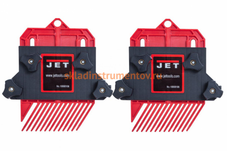 Прижим гребенчатый пластиковый 2 шт JET 10000106