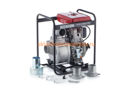 Дизельная мотопомпа Koshin STY-100D 100541549 Дизельная мотопомпа Koshin STY-100D 100541549