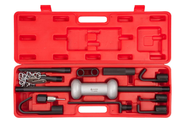 Обратный рихтовочный молоток с комплектом принадлежностей МАСТАК 117-00009C