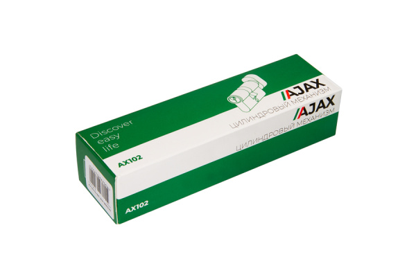 Цилиндровый механизм с вертушкой AJAX AX102/70 mm 30+10+30 PB латунь 5 кл. 39845