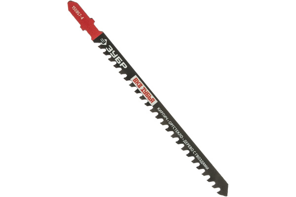 Полотна Профессионал (2 шт; 130/110 мм; 6TPI; T341HM) с твердосплавными зубьями по пенобетону, кирпичу Зубр 155957-4