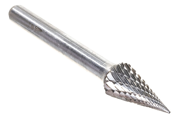 Борфреза твердосплавная коническая с двойной насечкой (10х20 мм; хвостовик 6 мм) ПНЕВМО-ТРЕЙД M1020-M06