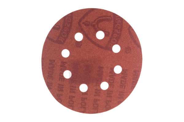 Круг шлифовальный на липучке для обработки дерева (125 мм; Р150; 8 отверстий) KLINGSPOR 270521