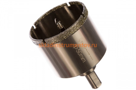 Коронка алмазная по керамике и кафелю с центрирующим сверлом (50 мм) TRIO-DIAMOND 400050