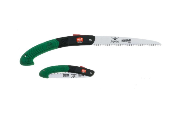 Пила складная с фиксатором прямое полотно SAMURAI FA-180-LH