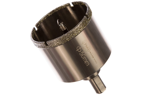 Коронка алмазная по керамике и кафелю с центрирующим сверлом (50 мм) TRIO-DIAMOND 400050