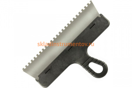 Фасадный зубчатый шпатель КЕДР 150 мм, 8х8 мм 045-0150 51320