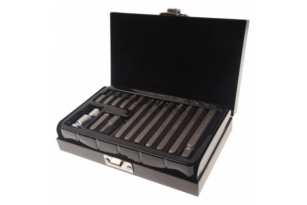 Набор бит HEX с битодержателем (15 пр; 1/2"; 4-12 мм) Rockforce RF-4155