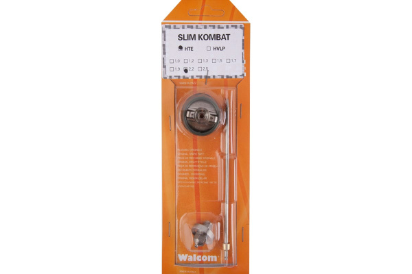 Набор для краскопультов SLIM KOMBAT HTE 2.2 WALCOM 800022