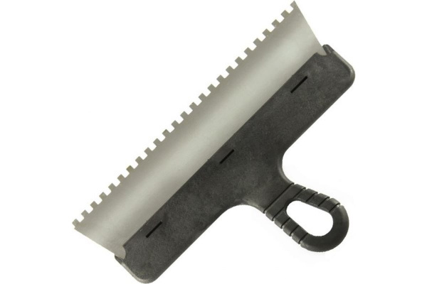 Фасадный зубчатый шпатель КЕДР 150 мм, 8х8 мм 045-0150 51320