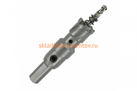 Коронка по металлу HM (21х28 мм; хвостовик 13 мм; комплект) D.BOR HS-HM-28-021-T