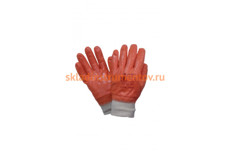 Защитные перчатки с нитриловым покрытием JetaSafety 12 пар JN062-L