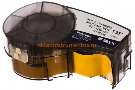 Самоламинирующиеся кабельные маркеры для принтера BMP21-PLUS BRADY M21-1250-427 brd110929