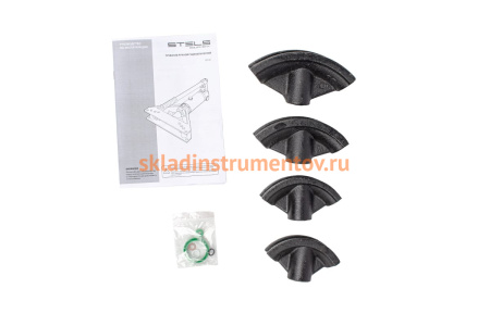 Гидравлический горизонтальный трубогиб STELS 6т,  башмаки 1/2 –1, в металлическом кейсе 18146