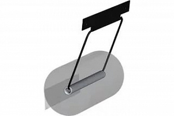 Держатель полотенца, черный FERRUM 02.А10