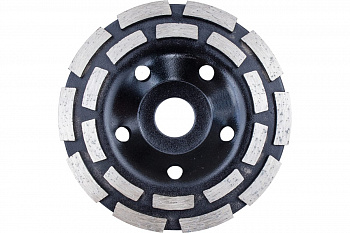 Чашка алмазная Standart двухрядная (125х22.23 мм) KEOS CDR125ST