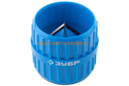 Фаскосниматель Зубр ЭКСПЕРТ универсальный, для труб из нержавеющей стали, меди, пластика от 4 до 36мм от 3/16" до 1 1/2" 23791-36