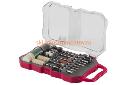 Набор мини-насадок для гравировальных машин 70 предметов Зубр 35906-H70