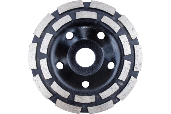 Чашка алмазная Standart двухрядная (125х22.23 мм) KEOS CDR125ST