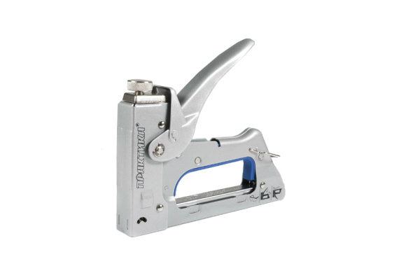 Ручной степлер ПРАКТИКА скобы 6-14мм тип 53 774-467