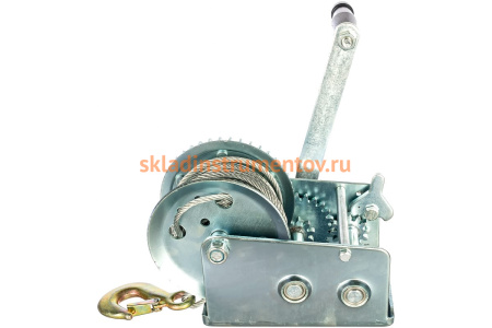 Ручная барабанная лебедка TOR TOR ЛФ-2500 (FD) г/п 1,0 т, длина троса 10 м 11311