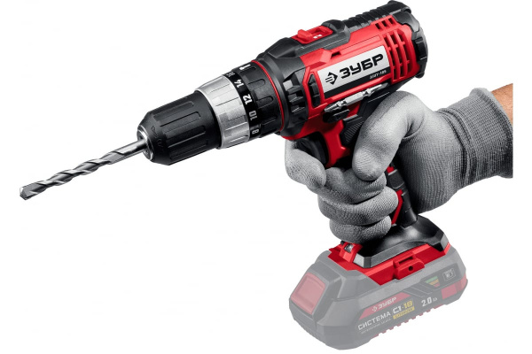 Ударная дрель-шуруповерт ЗУБР ДШУ-185