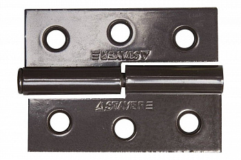 Дверная разъемная петля STAYER Master цвет коричневый левая 65 мм 37613-65-3L