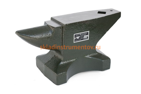 Кузнечная однорогая наковальня 50 кг Дело Техники 390150