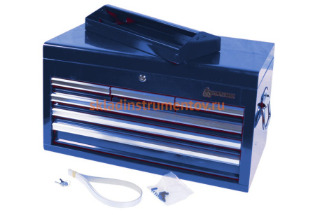 Инструментальный ящик с 6 полками МАСТАК синий 511-06570B Инструментальный ящик с 6 полками МАСТАК синий 511-06570B