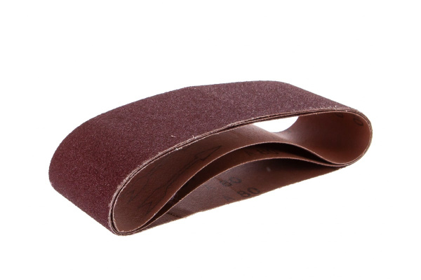 Лента шлифовальная (3 шт; 75х533 мм; Р80) REDVERG 6624249