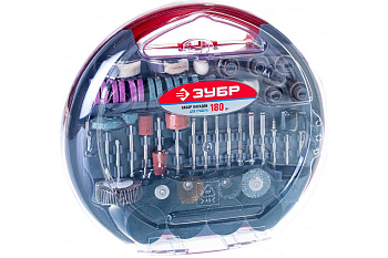 Набор мини-насадок для граверов 180 предметов Зубр 35900-H180