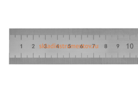 Стальная линейка Kinex 1000х31х1.0мм, BlackCoat, Класс 1 1023-25-100