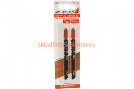 Полотна Norma (100мм, T-тип, 2 шт, T144DP) Archimedes 91114