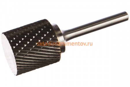 Твердосплавная борфреза тип A (25х25 мм; хв-к 6 мм) MESSER A2525M06