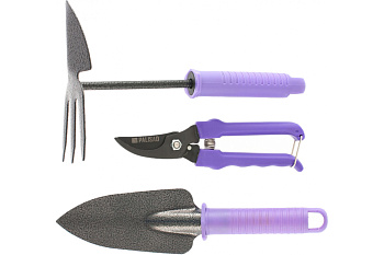 Набор инструмента с секатором PALISAD пластиковая рукоятка 62904