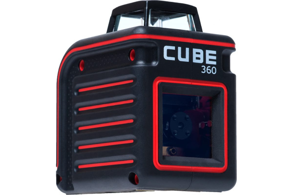 Лазерный уровень ADA Cube 360 + штатив 130 см + настенное магнитное крепление + лазерные очки + кейс А00543_К