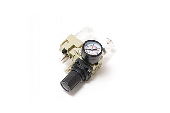 Блок подготовки воздуха мини 1/4" для пневмосистемы ROCKFORCE RF-AC2010-02
