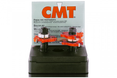 Комплект фрез шип-паз (2 шт; 47.6x19х12.8 мм; хвостовик 8 мм; Z3) CMT 900.126.11