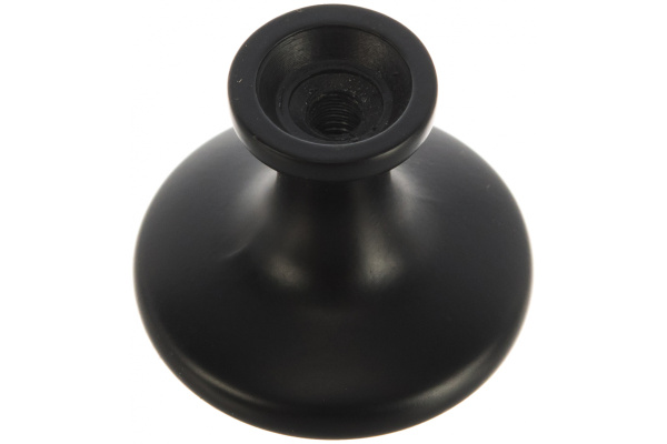 Ручка-кнопка JET 161 матовая черная RQ161Z.025BL55