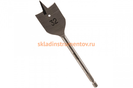 Сверло перовое (32х152 мм) по дереву Энкор 19115