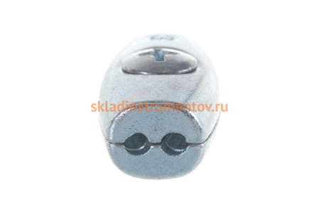 Зажим троса ЗУБР Бочонок 3мм, 2 шт, 304456-03 Зажим троса ЗУБР Бочонок 3мм, 2 шт, 304456-03