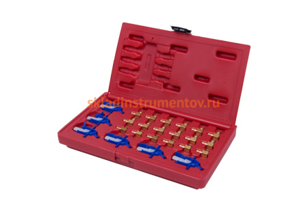 Набор переходников для набора Common Rail, кейс, 24шт МАСТАК 120-04024C