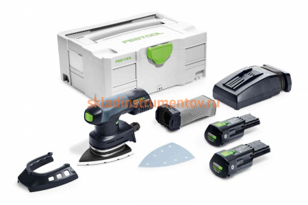 Аккумуляторная дельтавидная шлифмашина FESTOOL DTSC 400 Li 3,1 I-Plus 575710