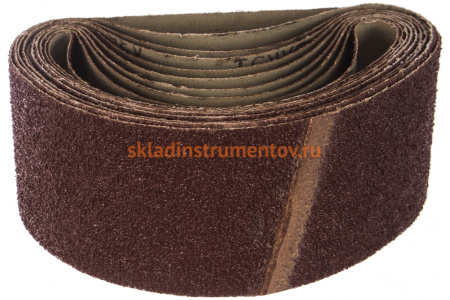 Лента абразивная бесконечная 76x457, P36, 10 шт. SANTOOL 060201-457-036