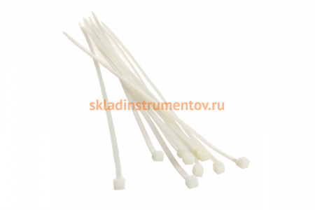 Нейлоновый хомут Вихрь 3.6х300 Б 100шт 73/9/1/14