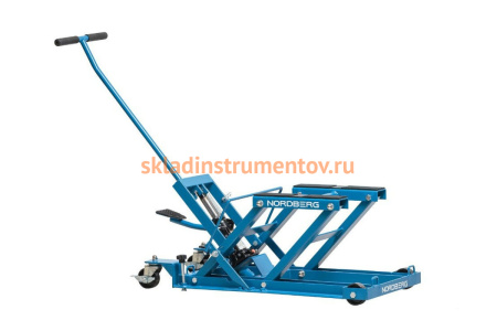 Подкатной домкрат для мотоцикла NORDBERG N32007 Подкатной домкрат для мотоцикла NORDBERG N32007