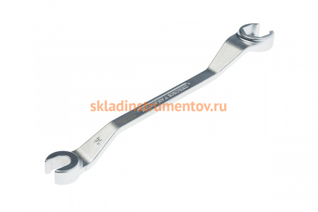 Разрезной ключ для тормозных трубок с изгибом 45 14x17мм ROCKFORCE RF-7511417B