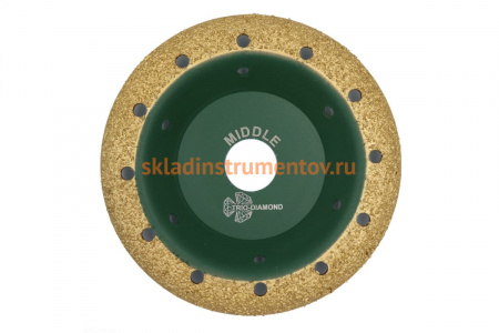 Чашка по дереву круглая Grand шаг 4 Middle 125 мм TRIO-DIAMOND 390104