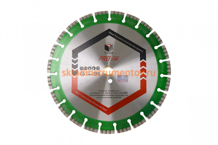 Диск алмазный отрезной Гранит Pro Line Lazer G2 (400х3.2х10х25.4/20) Diam 000634