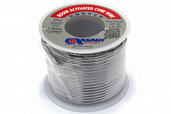 Припой (2 мм, 0.25 кг, Sn63/Pb37, СF10 флюс RA) ASAHI 00-00001194